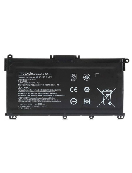 Batería compatible para portátil HP TF03XL 11.55V